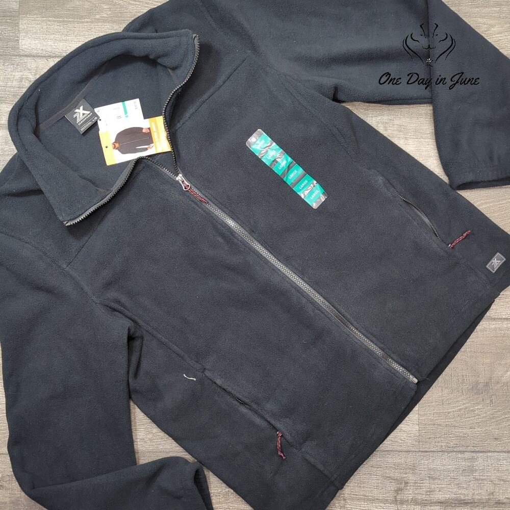 ZeroXPosure Tech Fleece Full Zip Jacket Size L